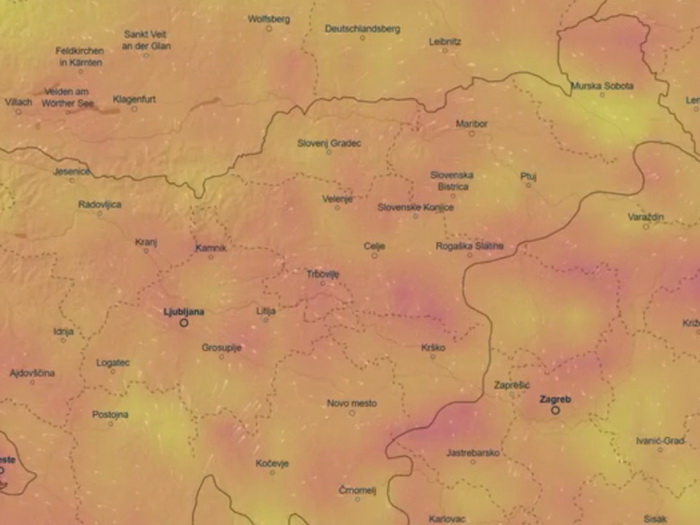 Snažna oluja pogodila Sloveniju, temperature pale za 10°C