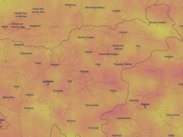 Snažna oluja pogodila Sloveniju, temperature pale za 10°C