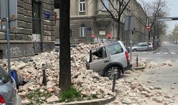 Snažni zemljotresi pogodili Zagreb, popucali zidovi na zgradama