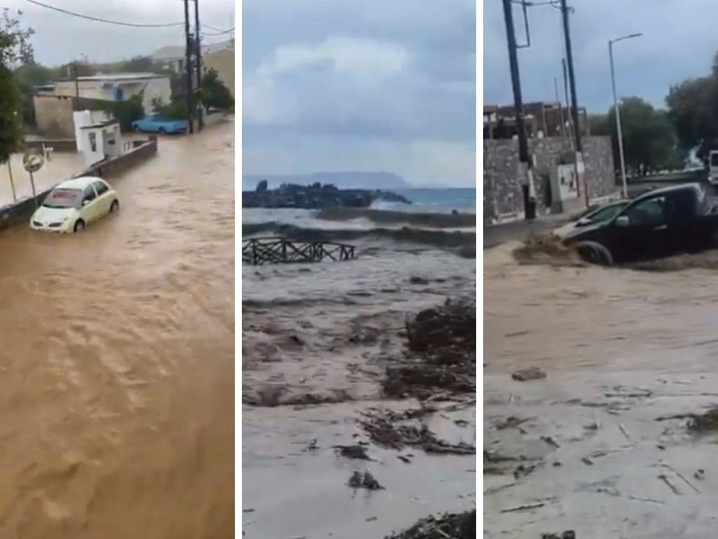 Snažno nevrijeme pogodilo Grčku, bujice urušile most