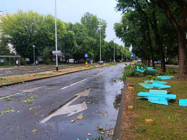 Snažno nevrijeme pogodilo Zagreb, pljušti kiša, odjekuje grmljavina