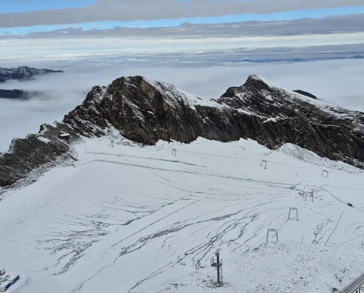 Alpe zabijelile u septembru, prvi udar zime