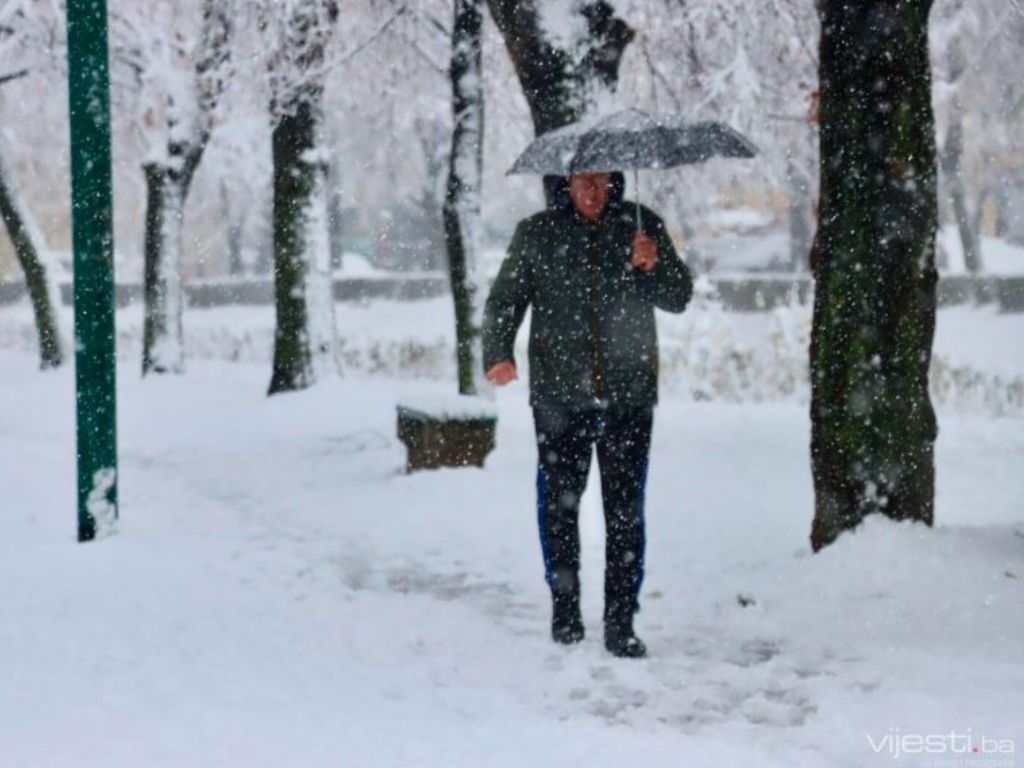 Snijeg se topi: U BiH stiže kiša i nagli porast temperatura