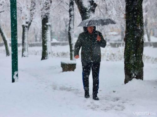 Snijeg se topi: U BiH stiže kiša i nagli porast temperatura