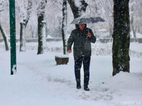Snijeg se topi: U BiH stiže kiša i nagli porast temperatura