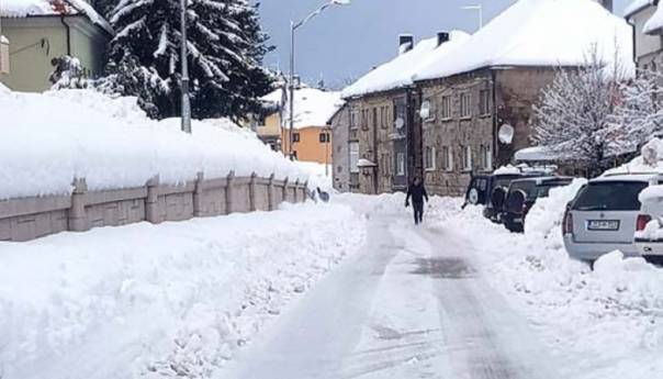Snijeg sve do kraja sedmice, na zapadu i sjeveru Bosne i do 25 cm