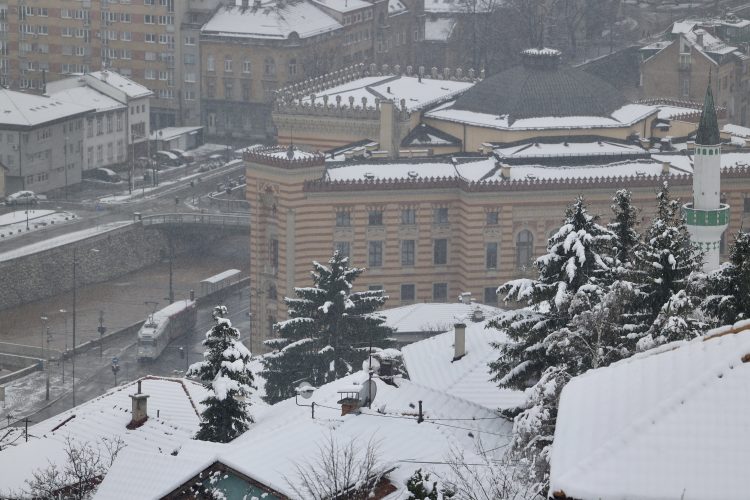 Snijeg za vikend u BiH, temperature do -5 stepeni