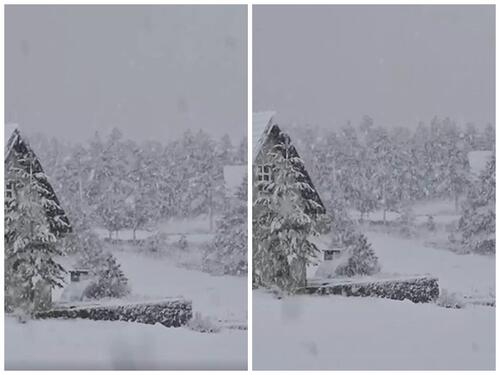 Snijeg zabijelio Blidinje, bit će ga i tokom dana
