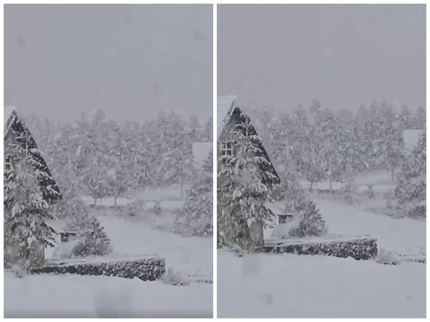 Snijeg zabijelio Blidinje, bit će ga i tokom dana