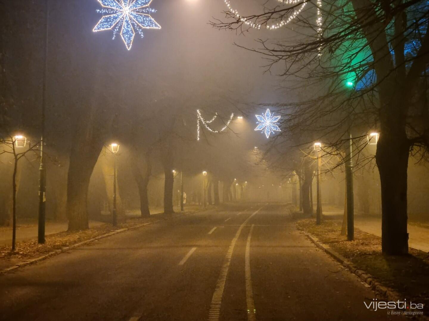 Snimke sa Vilsonovog: Rekordni nivo zagađenja u Sarajevu