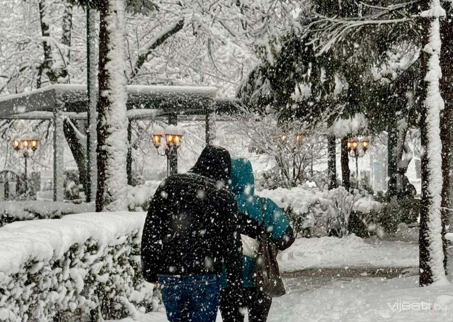 Snježna idila u Sarajevu kroz objektiv Vijesti.ba