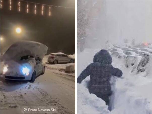 Snježni haos u italijanskim Alpama: Ljudi kopaju tunele da bi izašli iz kuća