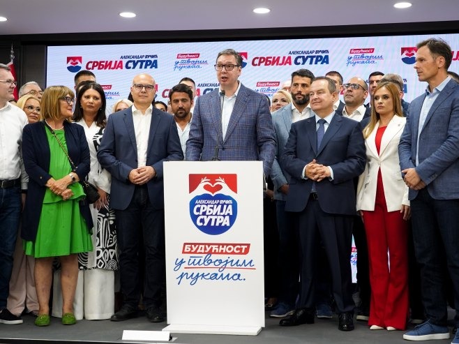 SNS proglasio pobjedu na izborima u Srbiji