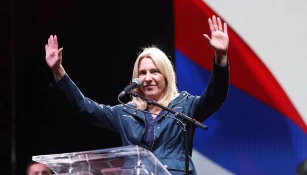 SNSD proglasio pobjedu Željke Cvijanović