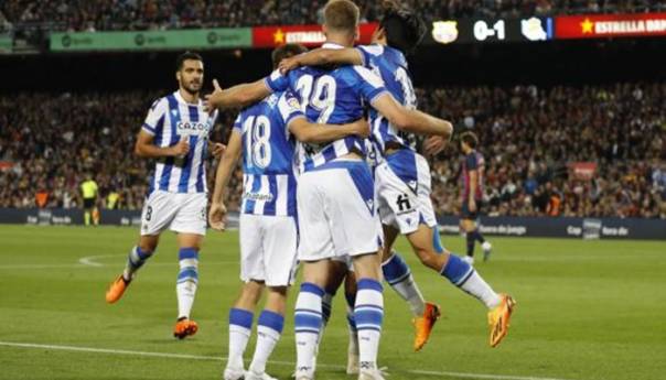 Sociedad pobjedom pokvario slavlje Kataloncima