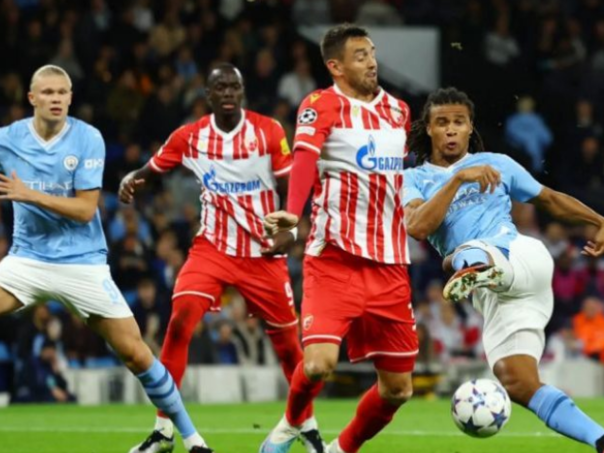 Šok na Etihadu: Crvena Zvezda vodi protiv Manchester Citya!