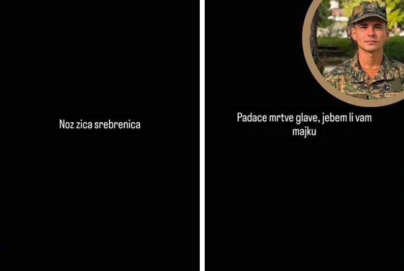 Šok u OSBiH: Pripadnik vojske negirao genocid i prijetio na mrežama
