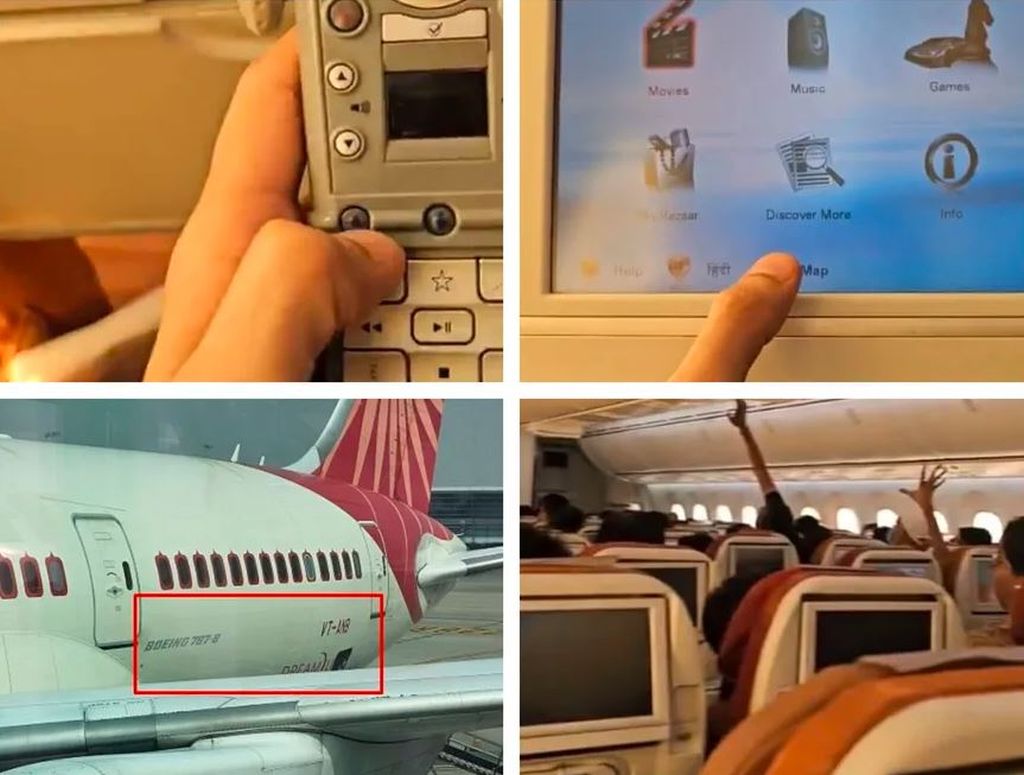 Šokantan snimak iz aviona Air India: Ovdje ništa ne radi!