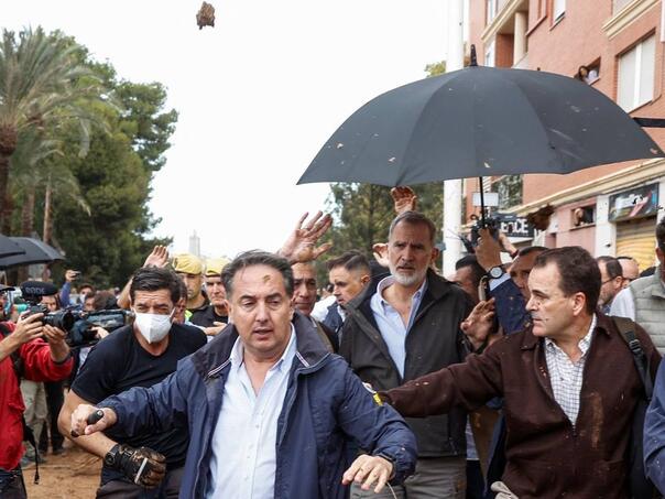 Španski kralj Filip VI. ponovo posjećuje Valensiju nakon katastrofalnih poplava