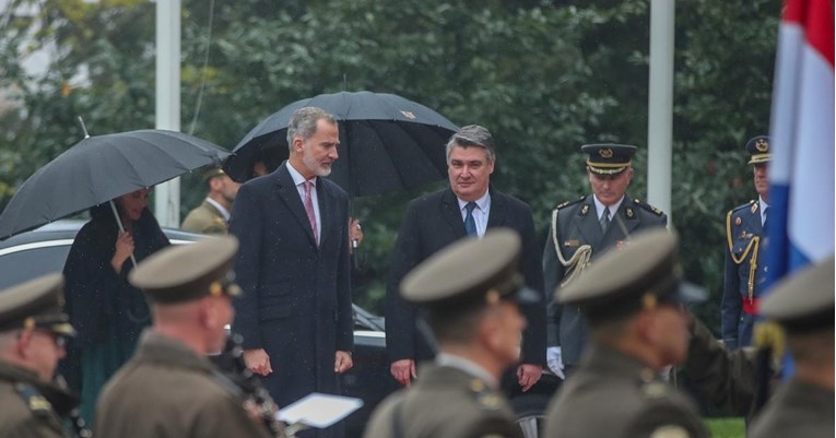 Španski kralj i kraljica su stigli na Pantovčak