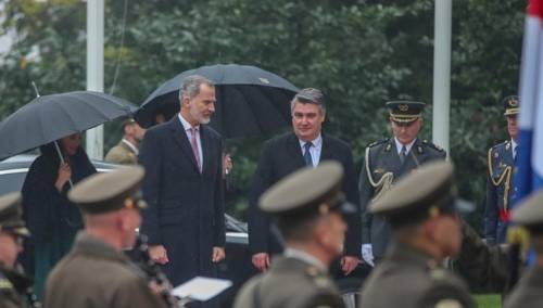 Španski kralj i kraljica su stigli na Pantovčak