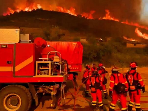 Španski vojnik poginuo tokom gašenja velikog požara u Aragonu