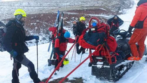 Spašeni planinari zatrpani u lavini, dvojica helikopterima prebačeni na KCUS