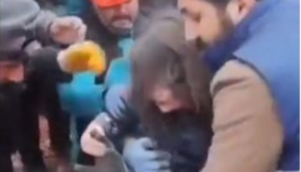 Spasioci izvukli djevojčicu iz uništene zgrade