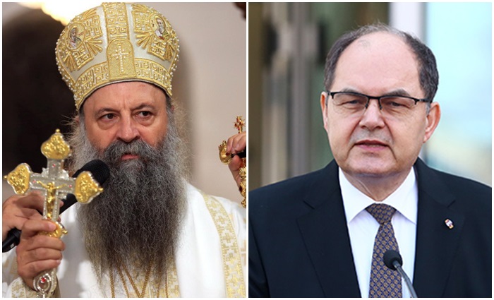 SPC: Patrijarh Porfirije nije se sastao sa Schmidtom