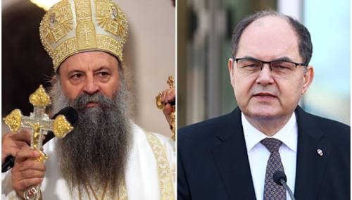 SPC: Patrijarh Porfirije nije se sastao sa Schmidtom