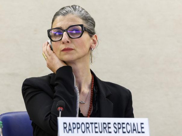 Albanese: Nosim krivicu zbog šutnje o Bosni, zato ne mogu šutjeti o Gazi