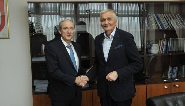 Špirić primio novoimenovanog ambasadora Grčke u BiH Papandreoua