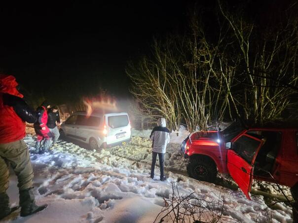 Splićani zaglavili na putu prema Rujištu kod Mostara