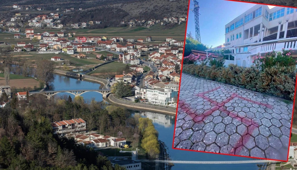 Splitska policija istražuje kukasti križ nacrtan ispred hotela sa židovskom djecom