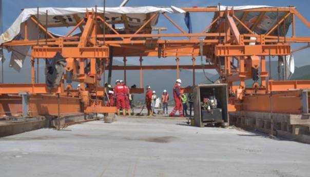 Spojen vijadukt Babina rijeka, najviši vijadukt na Koridoru Vc