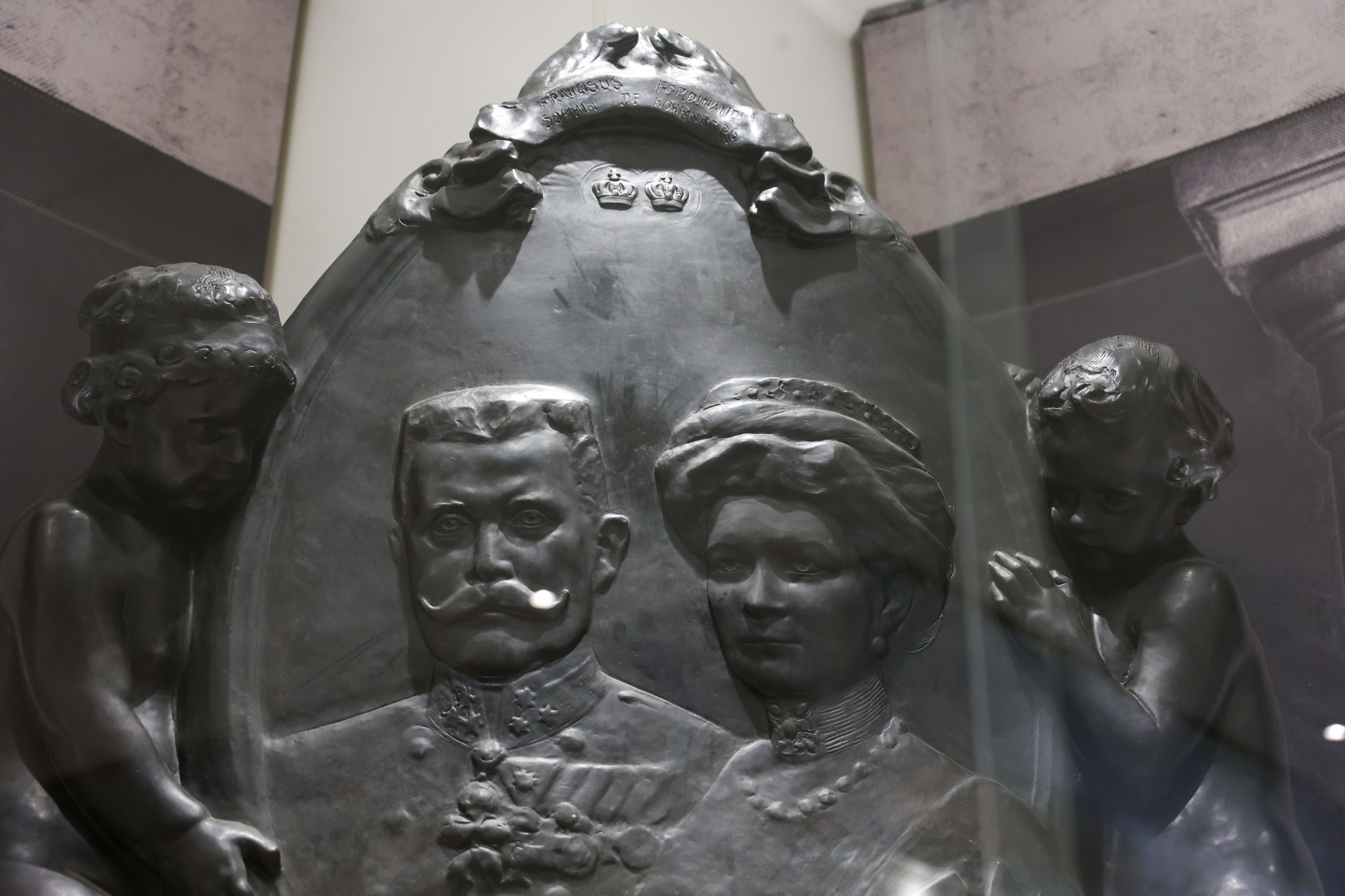 Spomenik Franzu i Sofiji izložen u Sarajevu, prvi put nakon 1918. godine