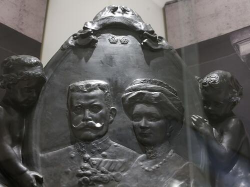 Spomenik Franzu i Sofiji izložen u Sarajevu, prvi put nakon 1918. godine