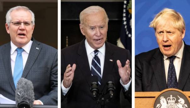 Sporazum između SAD-a, Velike Britanije i Australije,'nož u leđa' za Francusku