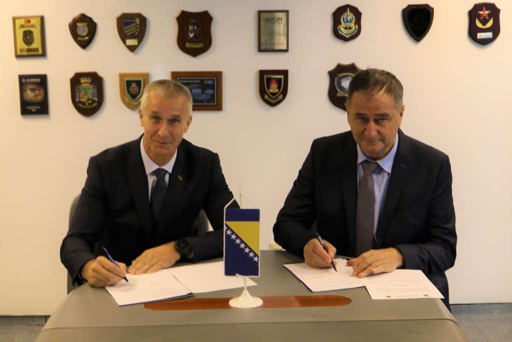 Sporazum o saradnji DKPT-a BiH i VSTV-a BiH u vezi sigurnosti tajnih podataka