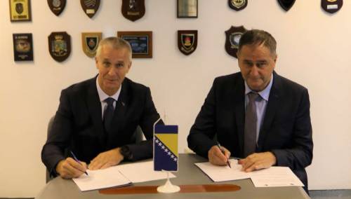 Sporazum o saradnji DKPT-a BiH i VSTV-a BiH u vezi sigurnosti tajnih podataka