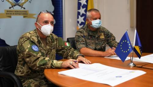 Sporazumom ovjerena saradnja EUFOR-a i Oružanih snaga BiH i u 2021. godini