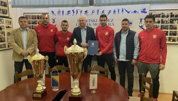 Sportski savez priredio prijem za Mostar SG Staklorad
