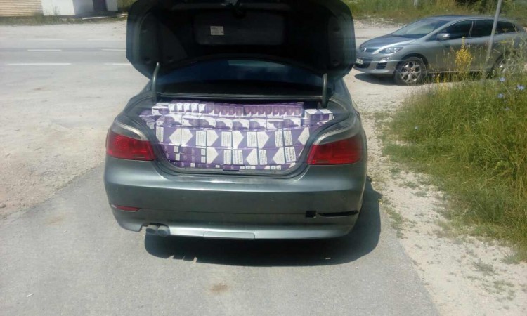 Spriječen nezakonit promet 14 290 kutija cigareta