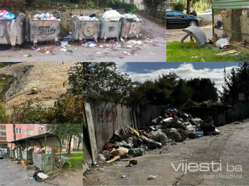 Sramotno: Sarajevo svaki dan zatrpano smećem