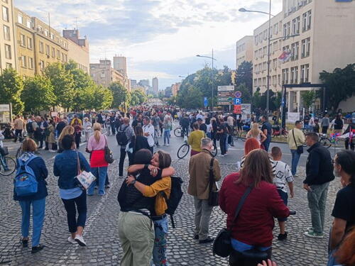 Srbija: Građani blokirali Varadinski most uoči festivala Exit