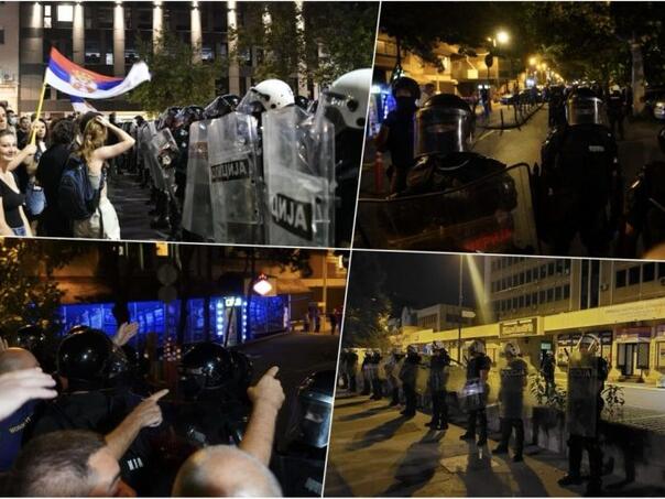 Srbija na rubu građanskog rata: Sukobi na ulicama od Novog Sada do Beograda