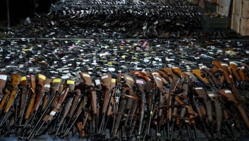 Srbija: Predato skoro 85.000 komada oružja i više od dva miliona municije