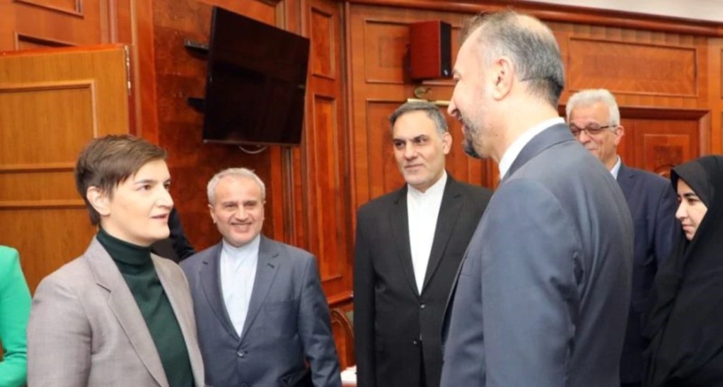Srbija zainteresovana za saradnju sa Iranom, poručila Brnabić