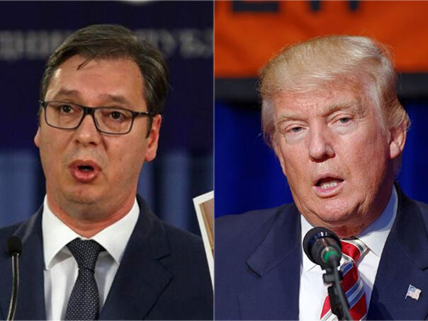 Srbijanski mediji: U toku telefonski razgovor Vučića i Trumpa