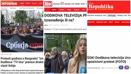 Srbijanski tabloidi udaraju po Dodiku